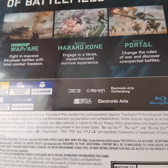 Battlefield 2042 PS4 Video Game Disc - Picture 3 of 16